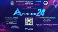 AVENTURO 2K24 Technical Symposium Poster